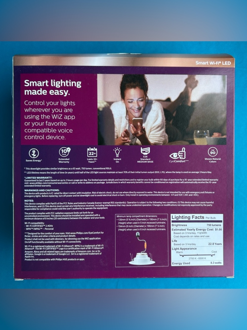 Smart Wi-Fi LED 6” Recessed Light - Picture 4 of 11